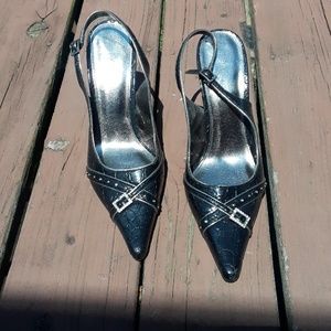 Gorgeous Black with Silver studs Sandals